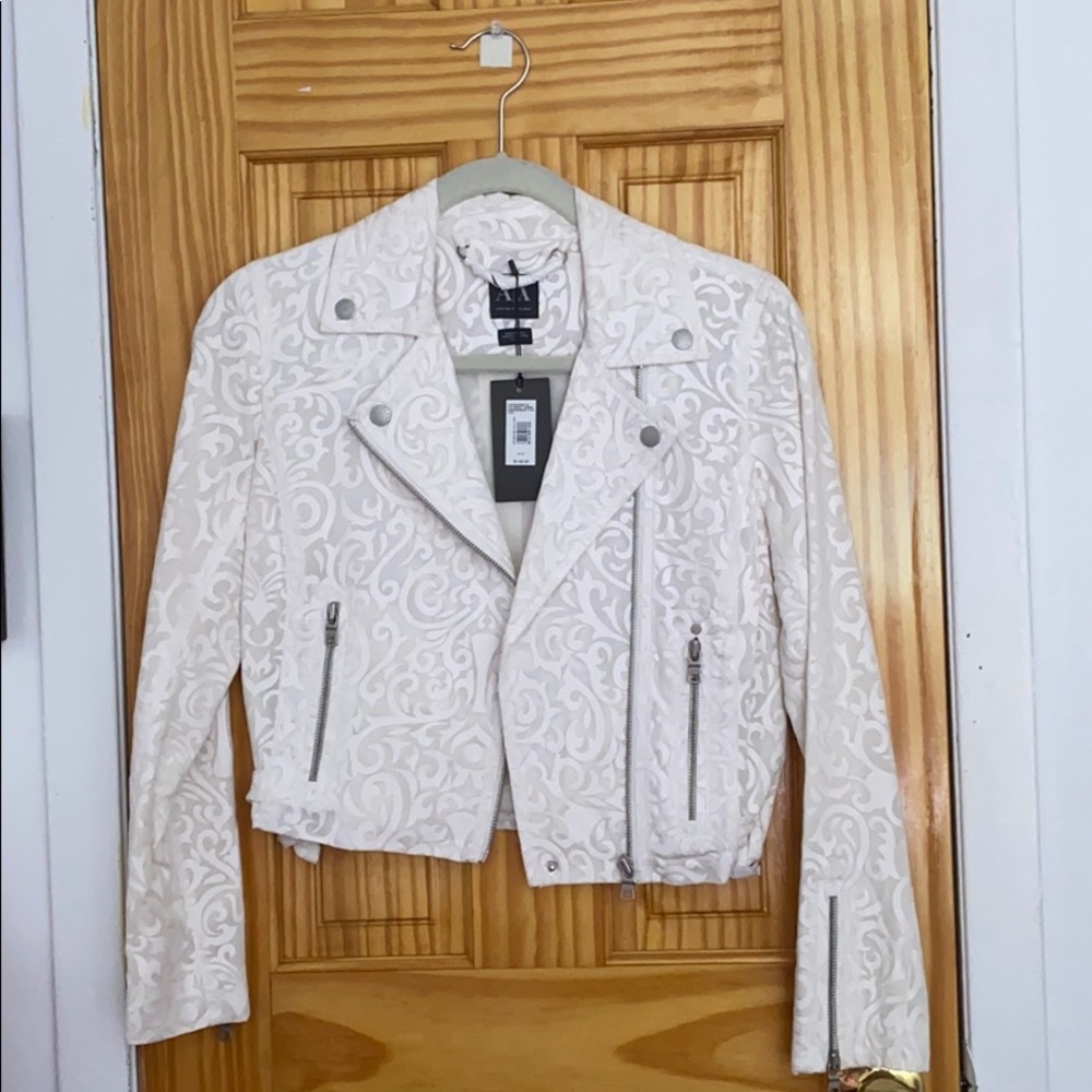 A/X printer flower jacket
